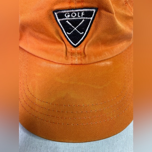 nike orange golf hat